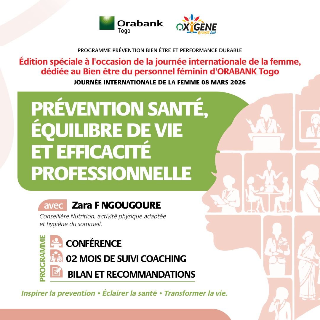 Orabank Togo et Oxygène